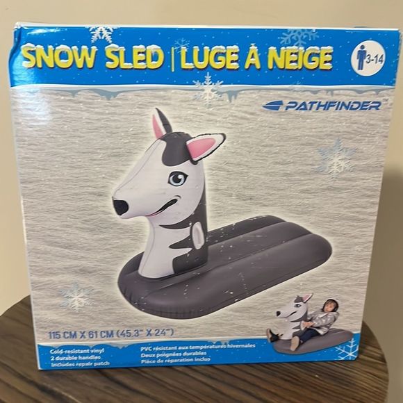 Super Cool Snow Sled - Husky Edition - Picture 2 of 3